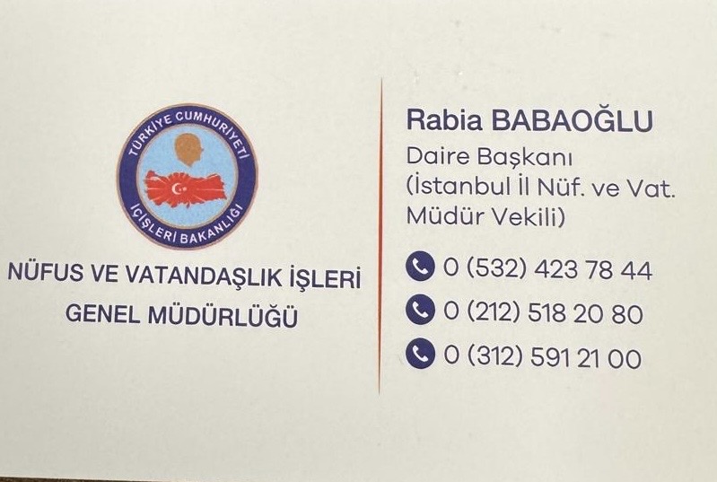 Nüfüs Ve Vatandaşlık işleri Genel Müdürlüğü Logosu